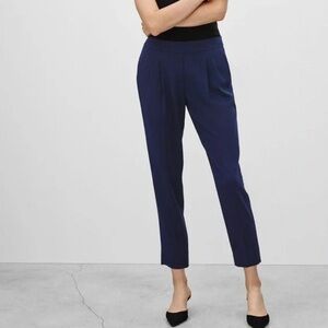 Aritzia Babaton Cohen Navy pants